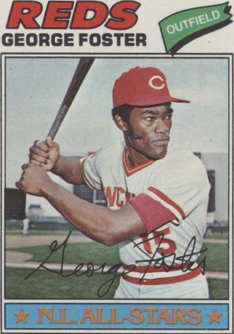 1977 Topps - George Foster #347