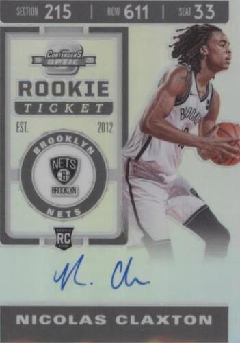 NICOLAS BATUM SIGNED AUTOGRAPHED 2019-20 PANINI DONRUSS