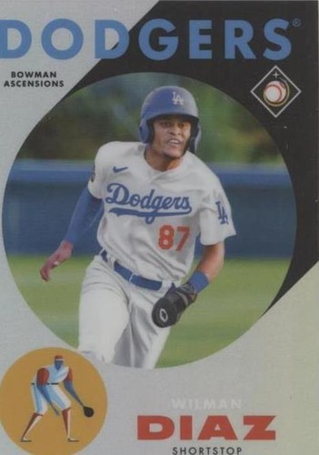 2022 Bowman Chrome - Wilman Diaz #BA-21