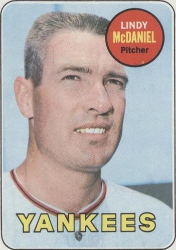1969 Topps - Lindy McDaniel #191