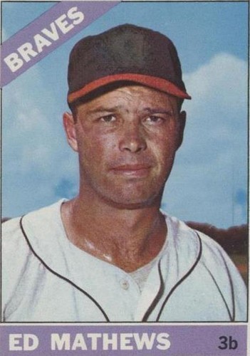 1966 Topps - Eddie Mathews #200