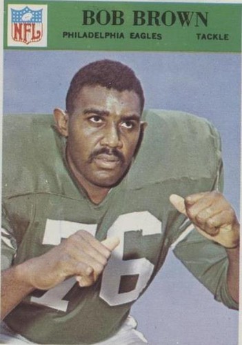 1966 Philadelphia Bob Brown #134