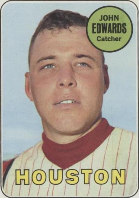1969 Topps - Johnny Edwards #186