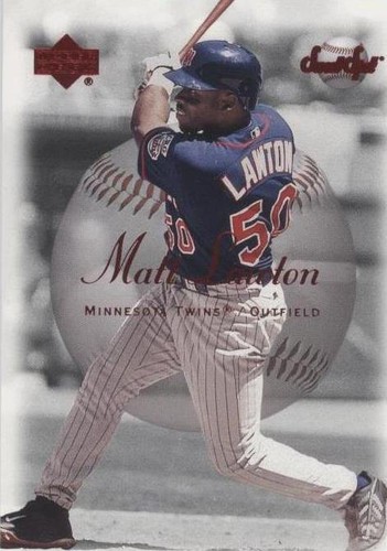 2001 Upper Deck Sweet Spot - Matt Lawton #23