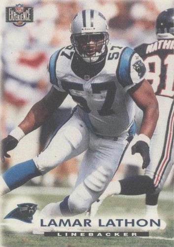 1997 Score Board NFL Experience Lamar Lathon #38