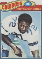 1977 Topps Ed "Too Tall" Jones #314