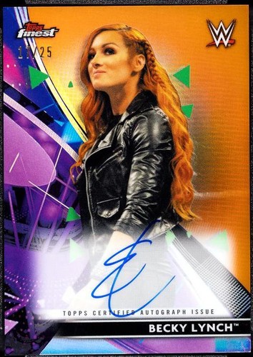 2021 Topps Finest WWE - Becky Lynch #RA-BE