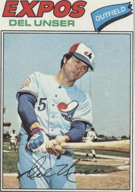 1977 Topps - Del Unser #471