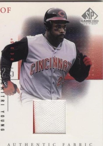 2001 SP Game Used Edition - Dmitri Young #DY