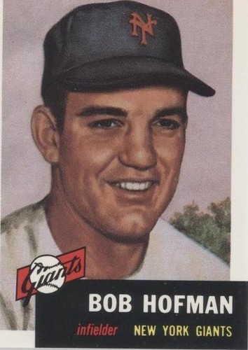 1991 Topps Archives The Ultimate 1953 Set - Bobby Hofman #182