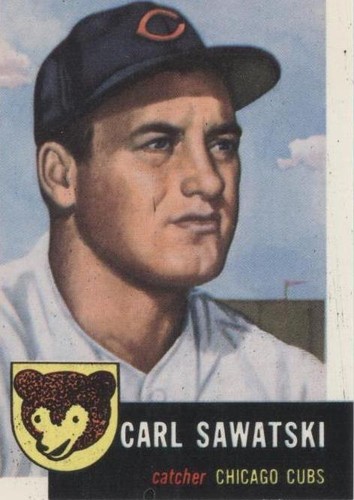 1991 Topps Archives The Ultimate 1953 Set - Carl Sawatski #202