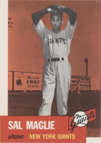 1991 Topps Archives The Ultimate 1953 Set - Sal Maglie #303