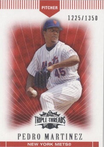 2007 Topps Triple Threads - Pedro Martinez #121