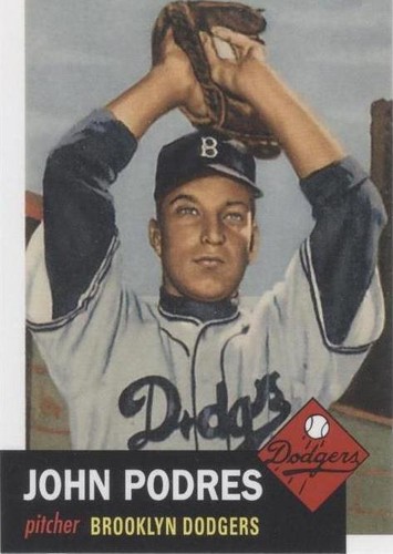 1991 Topps Archives The Ultimate 1953 Set - Johnny Podres #263