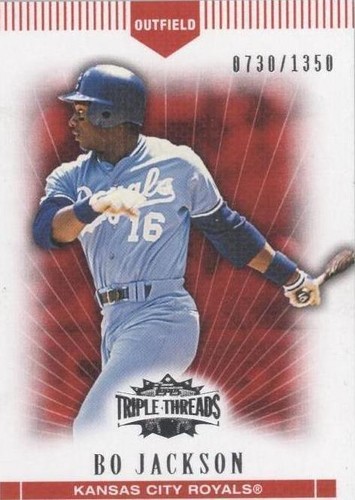 2007 Topps Triple Threads - Bo Jackson #119