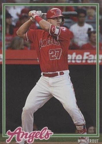 2018 Topps On Demand 1978 Tribute - Mike Trout #1