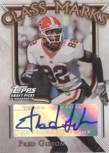 2005 Topps Draft Picks & Prospects Fred Gibson #CM-FG