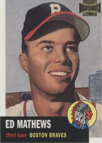 2002 Topps Archives - Eddie Mathews #120