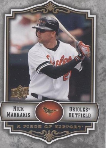 2009 Upper Deck A Piece of History - Nick Markakis #9