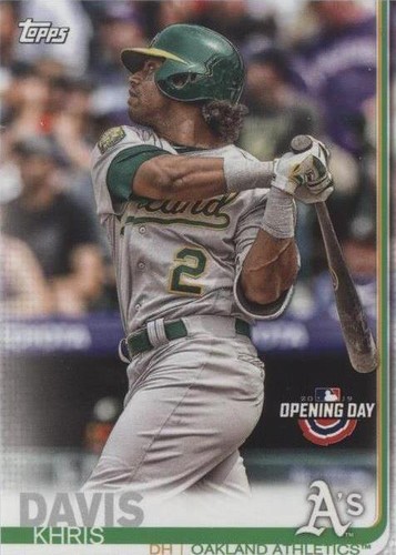 2019 Topps Opening Day - Khris Davis #185