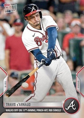 2022 Topps Now - Travis d'Arnaud #748