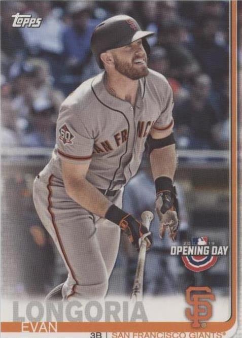 2019 Topps Opening Day - Evan Longoria #187