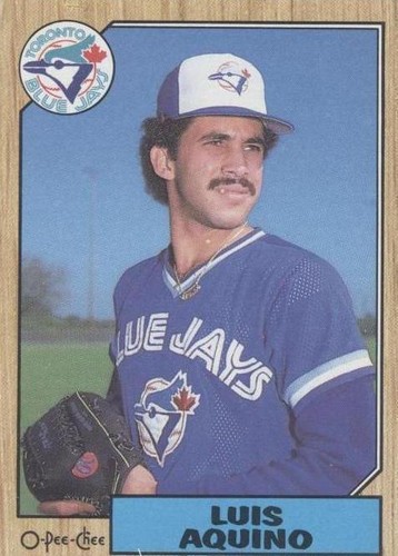 1987 O-Pee-Chee - Luis Aquino #301