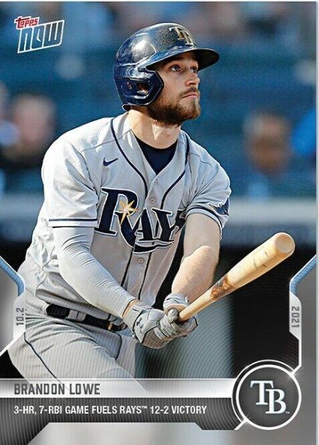 2021 Donruss Brandon Lowe 