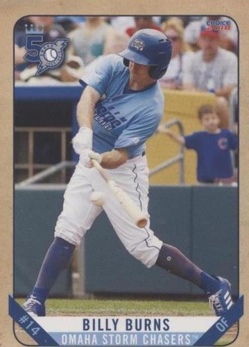 2018 Choice Omaha Storm Chasers - Billy Burns #10