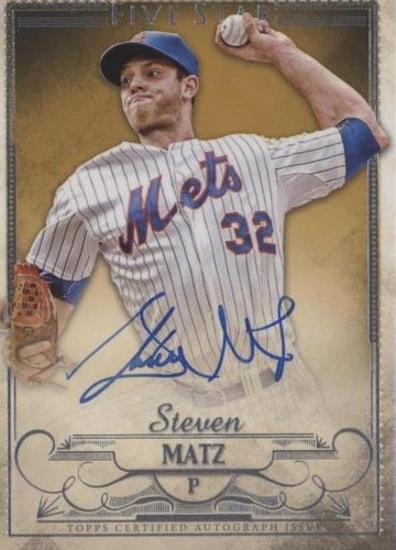 2016 Topps Five Star - Steven Matz #FSA-SMA