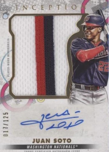 2022 Topps Inception - Juan Soto #IAJP-JS