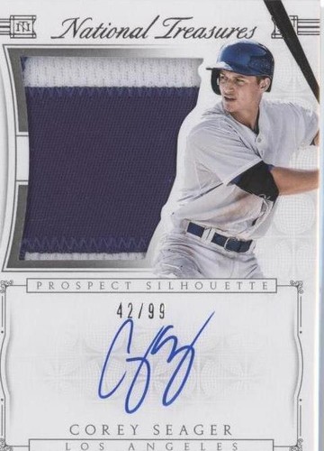 2015 Panini National Treasures - Corey Seager #4