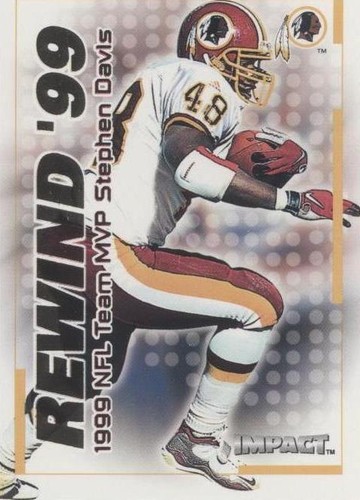 2000 Skybox Impact Stephen Davis #31 RN