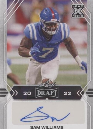 2022 Leaf Draft Justyn Martin #BA-JM2