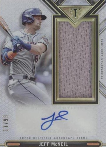 2021 Topps Triple Threads - Jeff McNeil #ASJR-JM