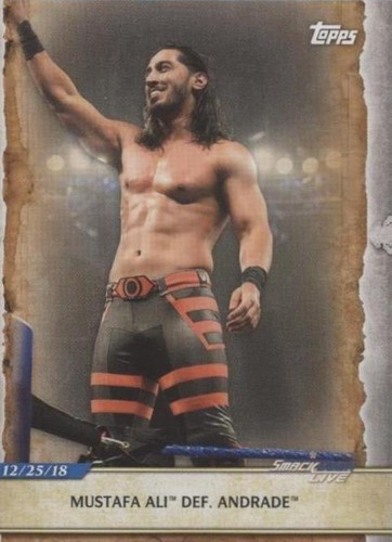 2020 Topps WWE Road to Wrestlemania - Mustafa Ali #76