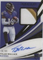 2021 Panini Immaculate Collection Tylan Wallace #124