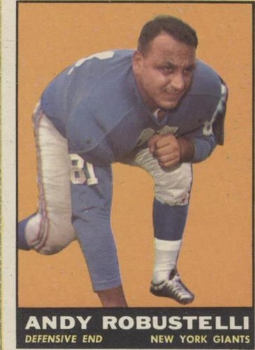 1961 Topps Andy Robustelli #90