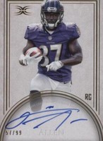 2015 Topps Definitive Collection Javorius Allen #DRA-JAL
