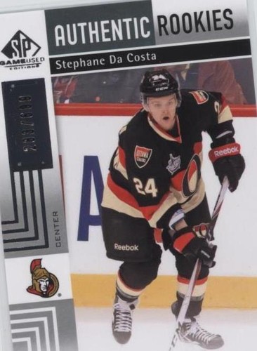 2011-12 SP Game Used Edition - Stephane Da Costa #157
