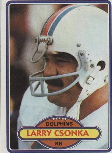 1980 Topps Larry Csonka #485