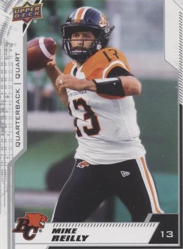 2020 Upper Deck CFL Mike Reilly #81