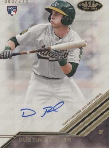 2018 Topps Tier One - Dustin Fowler #BA-DFO