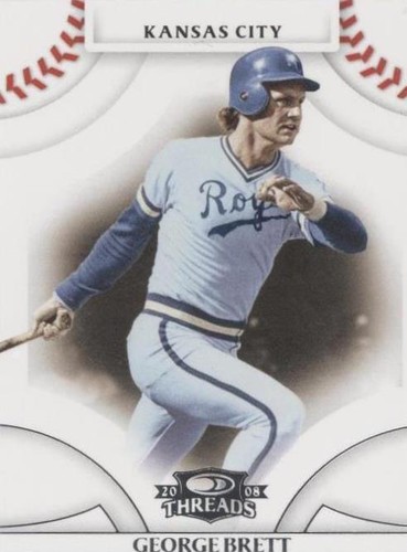 2008 Donruss Threads - George Brett #27