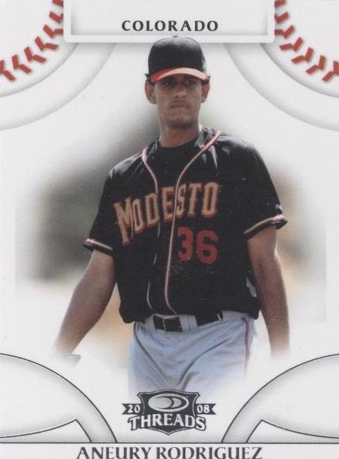 2008 Donruss Threads - Aneury Rodriguez #59
