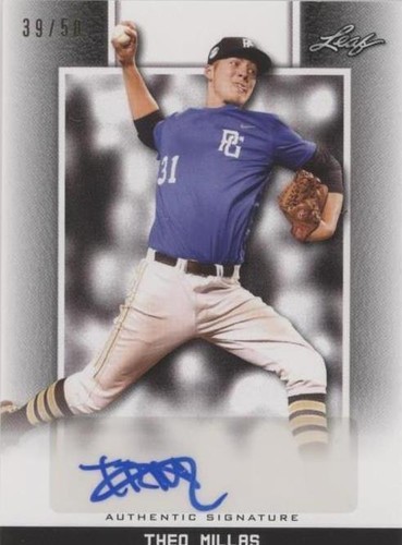 2019 Leaf Perfect Game National Showcase - Theo Millas #BA-TM2