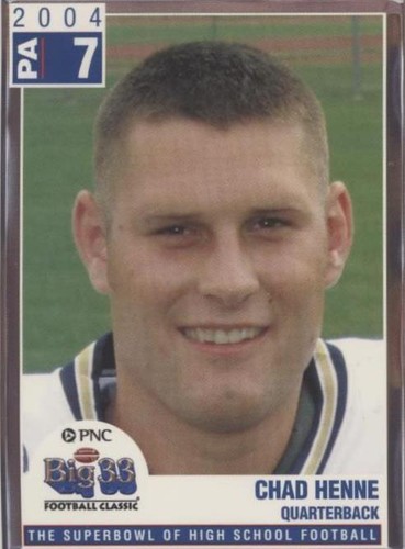 2004 PNC Big 33 Football Classic Chad Henne #PA7