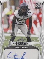 2023 Leaf Draft Cory Trice #BA-CT1