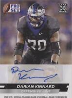 2022 Leaf Pro Set Draft Darian Kinnard #PSA-DK1