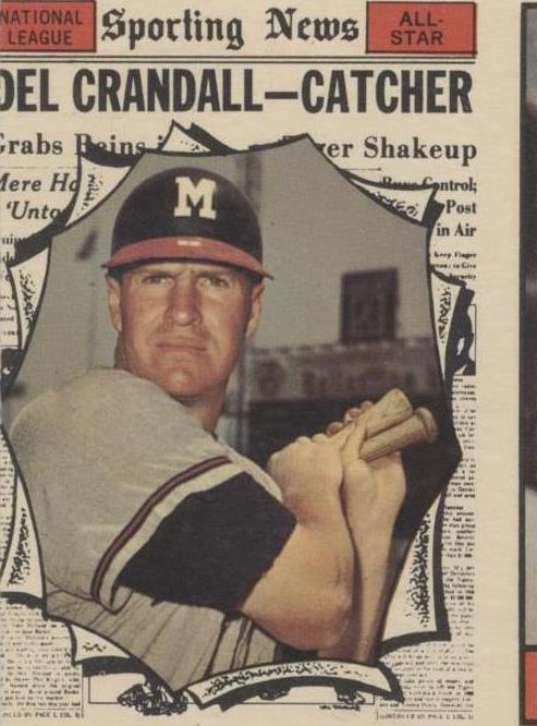 1961 Topps - Del Crandall #583